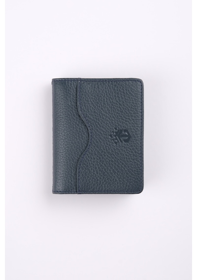Ancora Leather Hakiki Deri Kartlık-26207 Lacivert