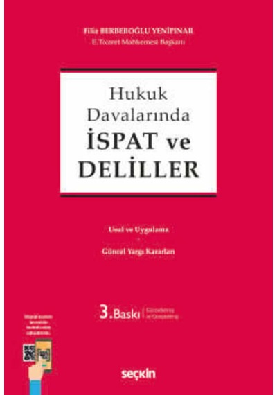 Hukuk Davalarında İspat Ve Deliller Filiz Berberoğlu Yenipınar
