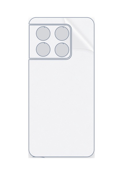 One Plus 10t+ace Pro Uyumlu Arka Yüzey Hidrojel Koruyucu Film