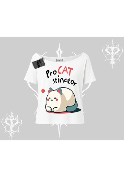 Startmore Startmore Paws Off Yazılı Kedi Baskılı Streetwear Oversize Tshirt Siyah