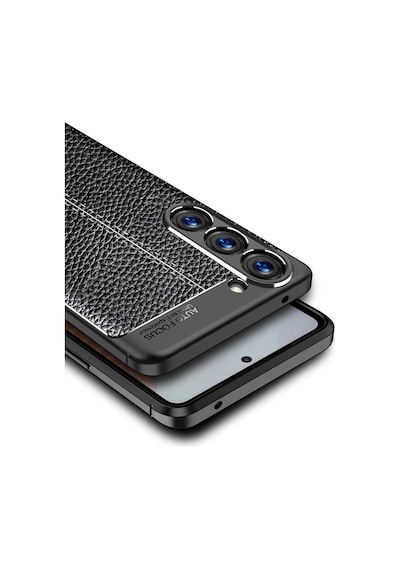 Samsung Galaxy Uyumlu S23 Plus Kılıf Deri Tarzı Niss Silikon Case Kapak