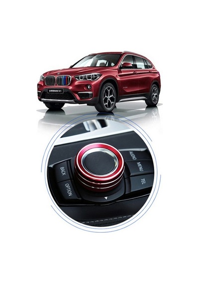 Bmw X1 2016 2020 Navigasyon I-Drive Buton Krom Metal Kaplaması (548623071)