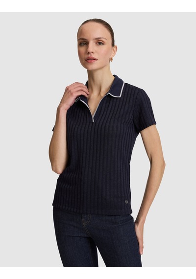 Pierre Cardin Kadın Lacivert Tişört Basic 50320697-vr033