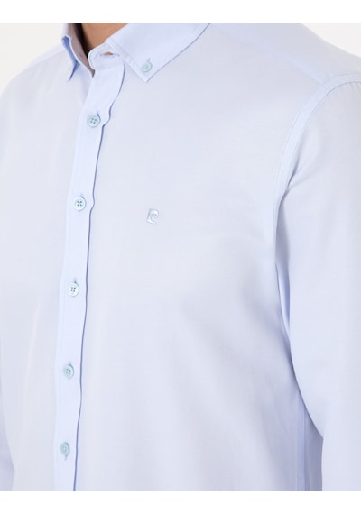 Pierre Cardin Erkek Açık Mavi Gömlek Desenli 50306996-vr003 Açik Mavi