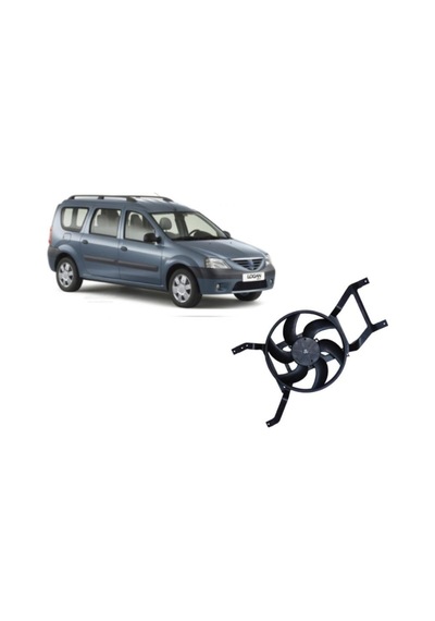Dacia Logan 1.5 Dci Fan Motoru 2004--2012