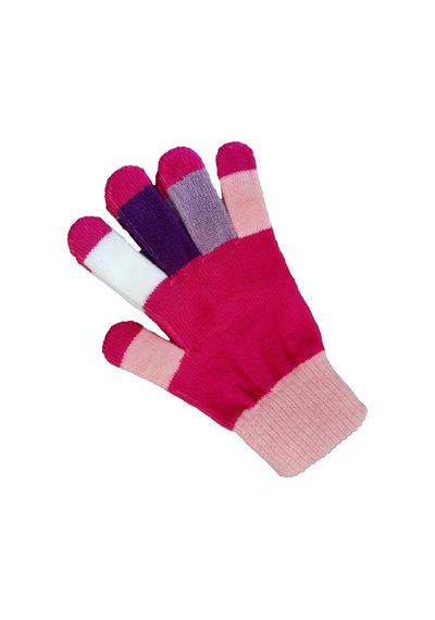 Hepsine Rakip Kız Erkek Triko Eldiven Kışlık Örgü Renkli Unisex
