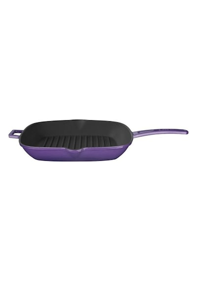 Lava Grill Tava 28*28 Metal Saplı Mor