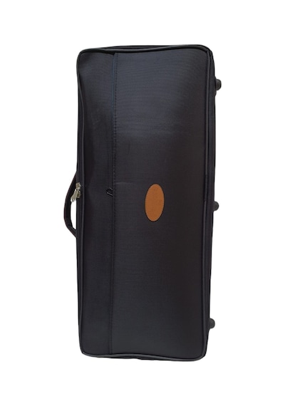 Profesyonel Evalı Kumaş Gigbag Çiftli Kemençe Kılıfı - Siyah Renk - Su Geçirmez
