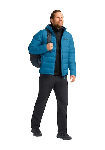 Jack Wolfskın Jack Wolfskin Ather Down Hoody Rds Erkek Mavi Outdoor Ceketi 8026 Mavi