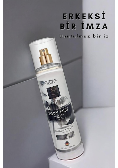 Em Amanos Beauty Erkek Body Mist Vücut Parfümü Premium Seri Miami Kokusu 150 ML