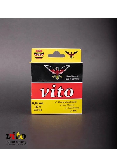 Vito Süper Strong Monoflament Şeffaf Misina 160 Metre 0,16mm - Standart