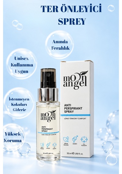 Moon Angel Antiperspirant Sprey 50 Ml