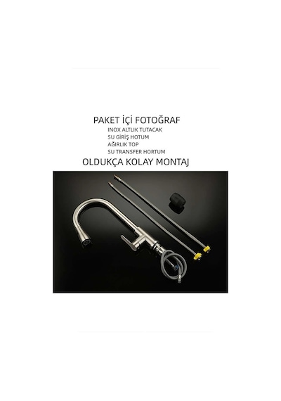 Hügo Fleko Flora Krom Spiralli Mutfak Bataryası 35 MM