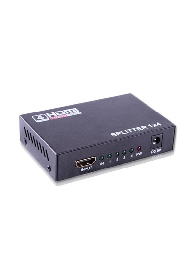 Qport Q-spl4 Full Hd 1 Giriş 4çıkışlı Hdmı Splıtter Sinyal Çoğal