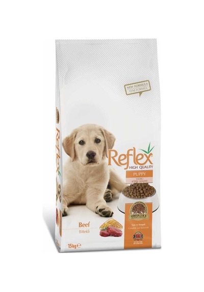 Reflex Puppy Biftekli Yavru Köpek Maması 15 KG