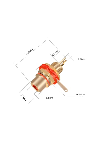 Ic-261c Rca Gold Şase Siyah