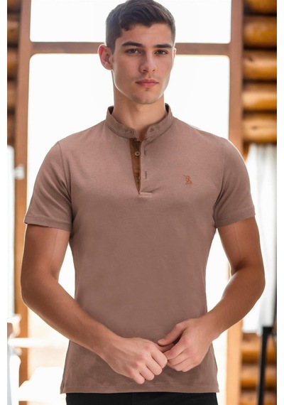 T8560 Dewberry T-shırt-kahve 1
