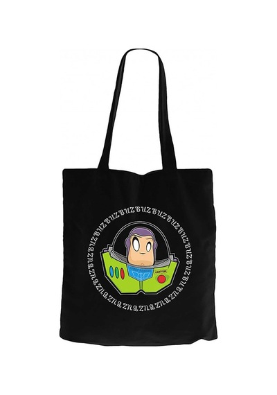 Buz Lightyear Tiny Siyah Kanvas Bez Çanta Siyah