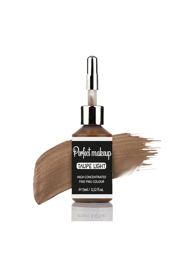 Kalıcı Makyaj Boyası - Taupe Light Açık Boz Kahverengi 15ml Diğer