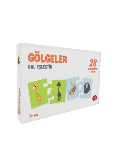 Mika-2000206 Adım Adım. Gölgeler - Bul Eşleştir / +3  Yaş