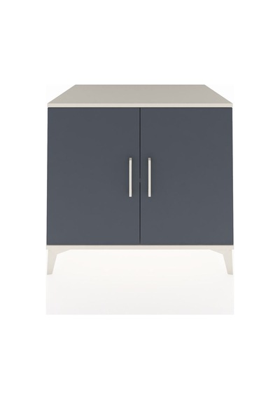 Kronos Şifonyer Tek Raflı 2 Kapaklı 88x59x80 Aytaşı-antrasit Aytaşı