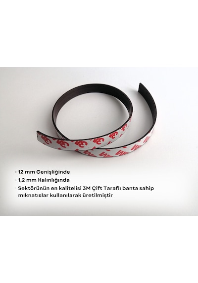 Şeffaf Etiket 10 Ad Pvc Magnet Etiketlik Mıknatıslı 8x4 Cm Raf Etiket Cebi