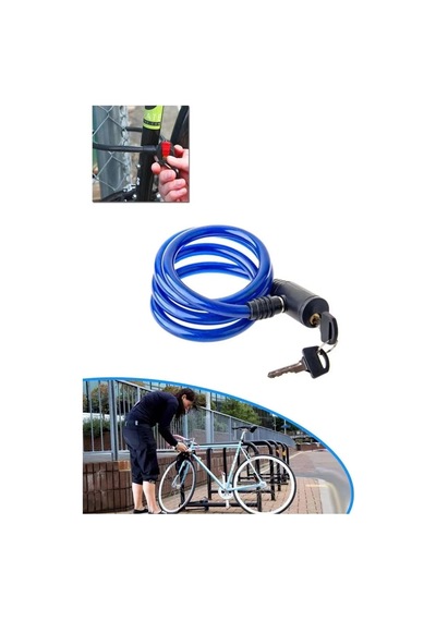 Bisiklet Kilidi Anahtarlı 11. 5mm X 85cm Diğer