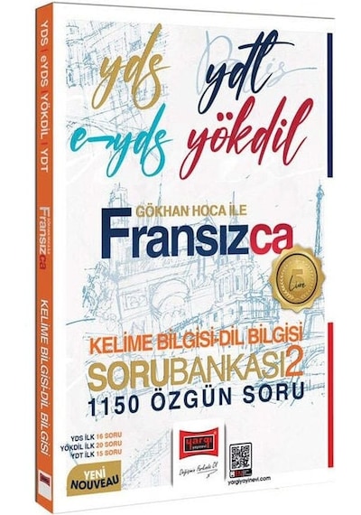 Yargı Yds Yökdil Ydt Fransızca Kelime Bilgisi, Dil Bilgisi Soru Bankası-2 - Gökhan Yılmaz Yargı Yayınları