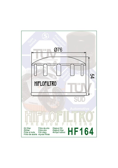 Bmw R1200 Gs 04-08 /K1600/R1200Gs Adv 10-13 Yağ Filtresi Hf164 388384850