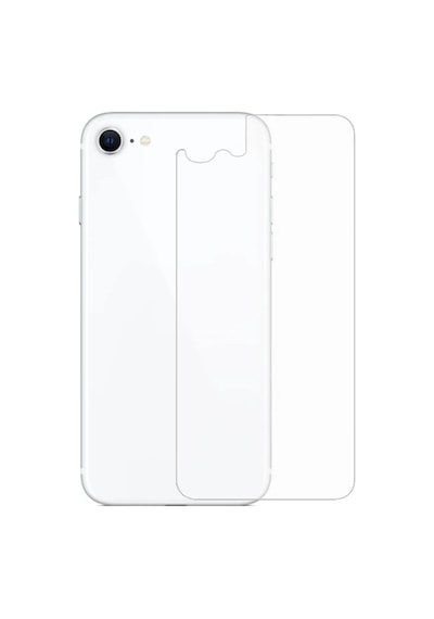 Ally Apple iPhone Uyumlu Se3-se2 Apple iPhone Uyumlu 8-7 Tempered Şeffaf Arka Cam Koruyucu- 5775