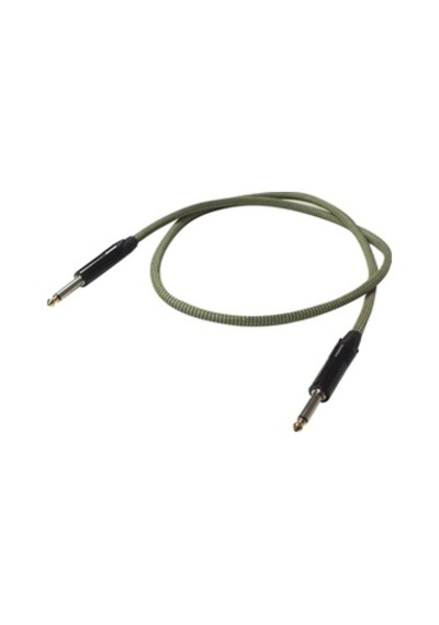 Estello-E1001 C 6 Mt Yeşil 6.3Mm + 6.3Mm Pvc Ve Örgü Ara Kablo