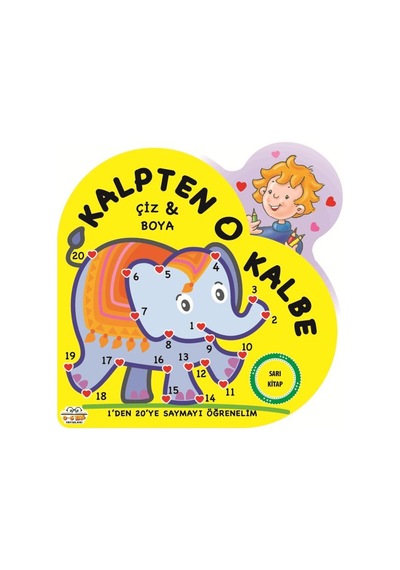 Kalpten Kalbe - Sarı - Qhdh-614294