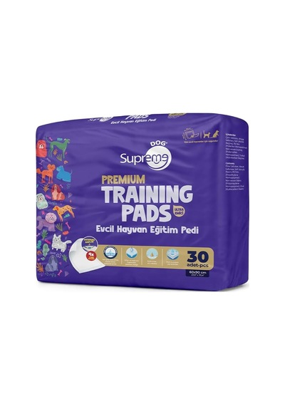 Premium Kedi Köpek Eğitim Pedi 4 Kat 60 X 90 Cm 30'lu Paket