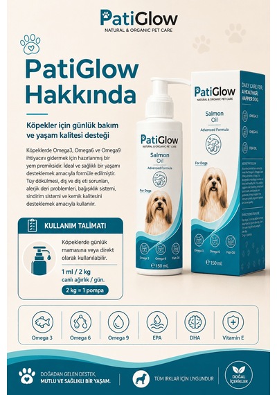 Patiglow Köpek Balık Yağı