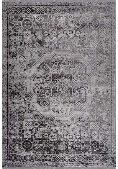 Kreasyon Halı Poema Po009 Gri Makine Halısı