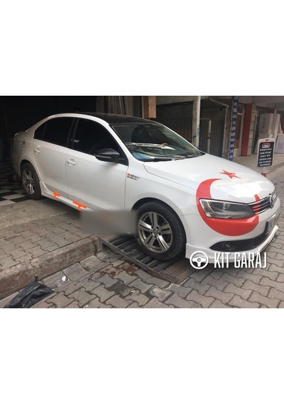 Kit Garaj Jetta Yan Marşpiyel Çift Plastik Boyasız