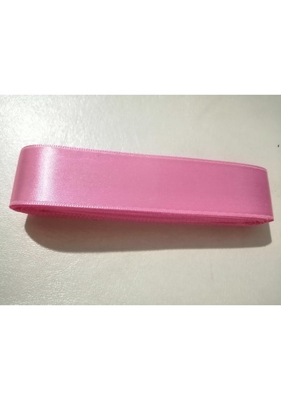 Abarta Saten Kurdele %100polyester 30mm 3cm -4metre-pembe