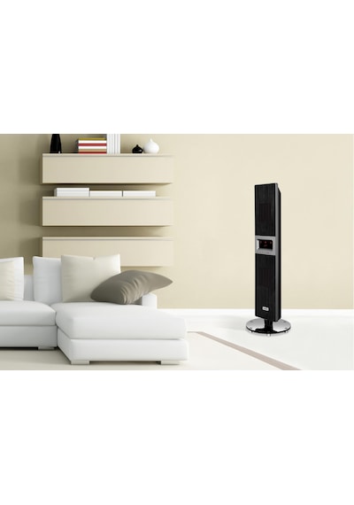 Simfer Sr2500 Single X Karbon Serisi Ip65 Suya-toza Dayanıklı Siyah Uzaktan Kumandalı İç/dış Mekan Isıtıcı