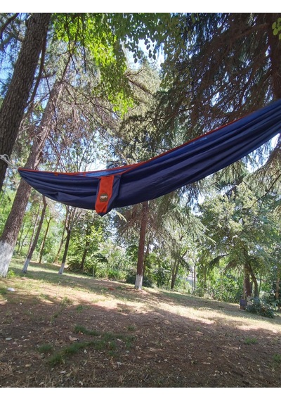 Camp And Map Premium Hamak 275x150 Cm 175kg Taşıma Mavi