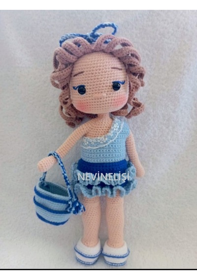 Amigurumi Bahar Bebek Çok Renkli