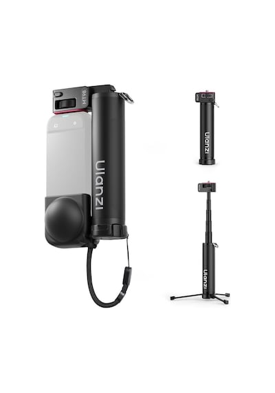 Ulanzi Mt98 Katlanabilir Selfie Stick Tripod 57cm 360 Kamera Uyumlu - S054 Siyah
