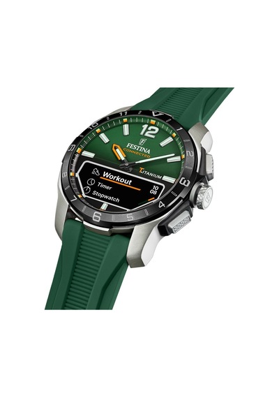 Festına F23000/2 Connected D Green Erkek Kol Saati Fes.f23000/2 Metalik Gri