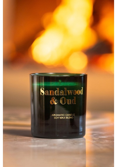 Rakle Glam Sandalwood&oud Kokulu 2'li Mum Seti Yeşil 120 Gr - 200 Gr Renkli