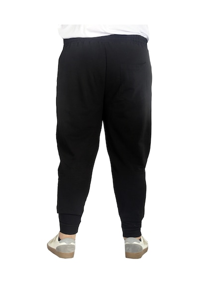 Mode Xl Büyük Beden Eşofman Altı Darpaça Zippered 22501 Siyah 001