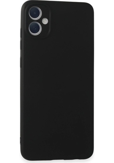 Samsung Galaxy Uyumlu, A05 Kılıf First Silikon - Siyah