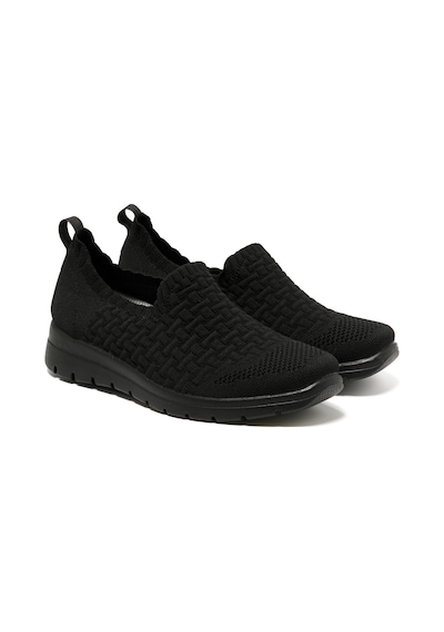 Sneaker Günlük Kadın 27 J42 K8 Fly Flot Cloth Shoe Black Siyah