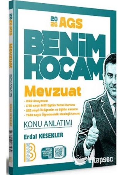 2026 Ags Mevzuat Konu Anlatımı Benim Hocam