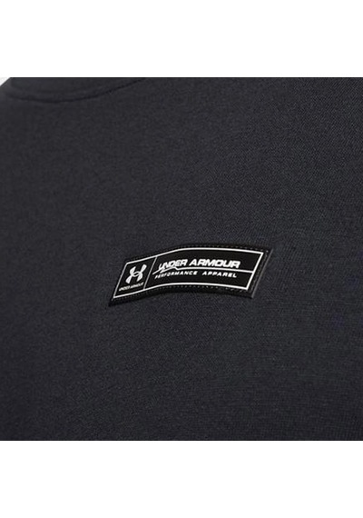 Under Armour Heavyweight Armour Erkek Siyah Günlük Stil T-shirt 1382831-001 1654622 SIYAH