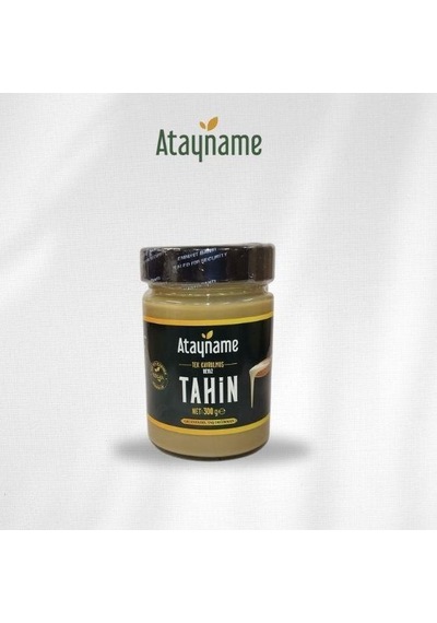Atayname Beyaz Tek Kavrulmuş Tahin 300 G Cam 16621986