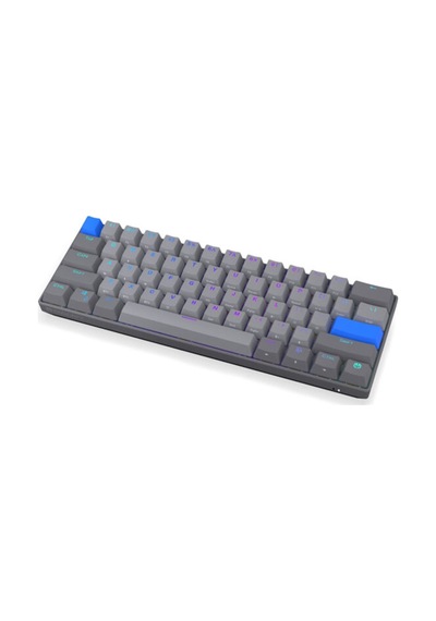 Thock V2 Compact Wireless %60 Yellow Switch Argb Kablosuz İngilizce Gaming Klavye Ey5a132